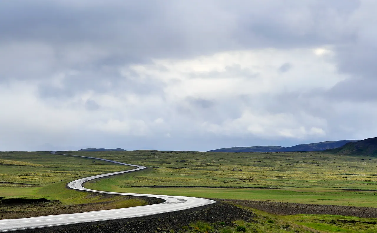 road, lonely road, isolated highway, wilderness road, curving road, wet asphalt, wet winding road, road, road, road, road, road
