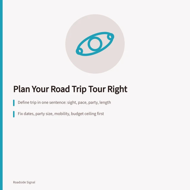 Planning a road trip tour with clear steps and brief. Top road trip tour companies, rated on evidence rather than hype