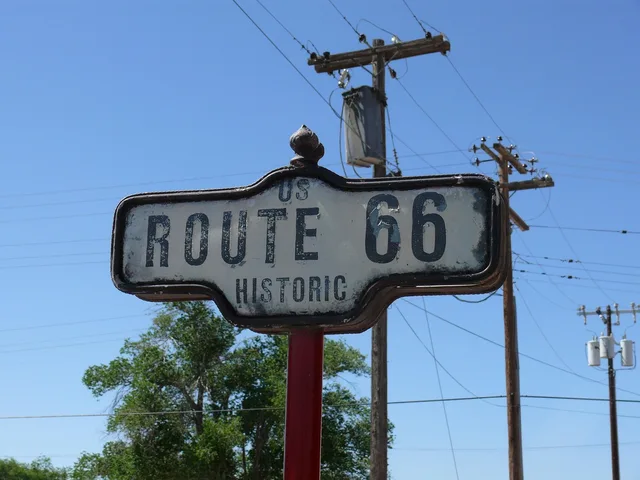 route 66, seligman, highway, historic route, sign, route 66, route 66, route 66, route 66, route 66. Vintage highway signs worth a stop on Route 66 and other historic corridors